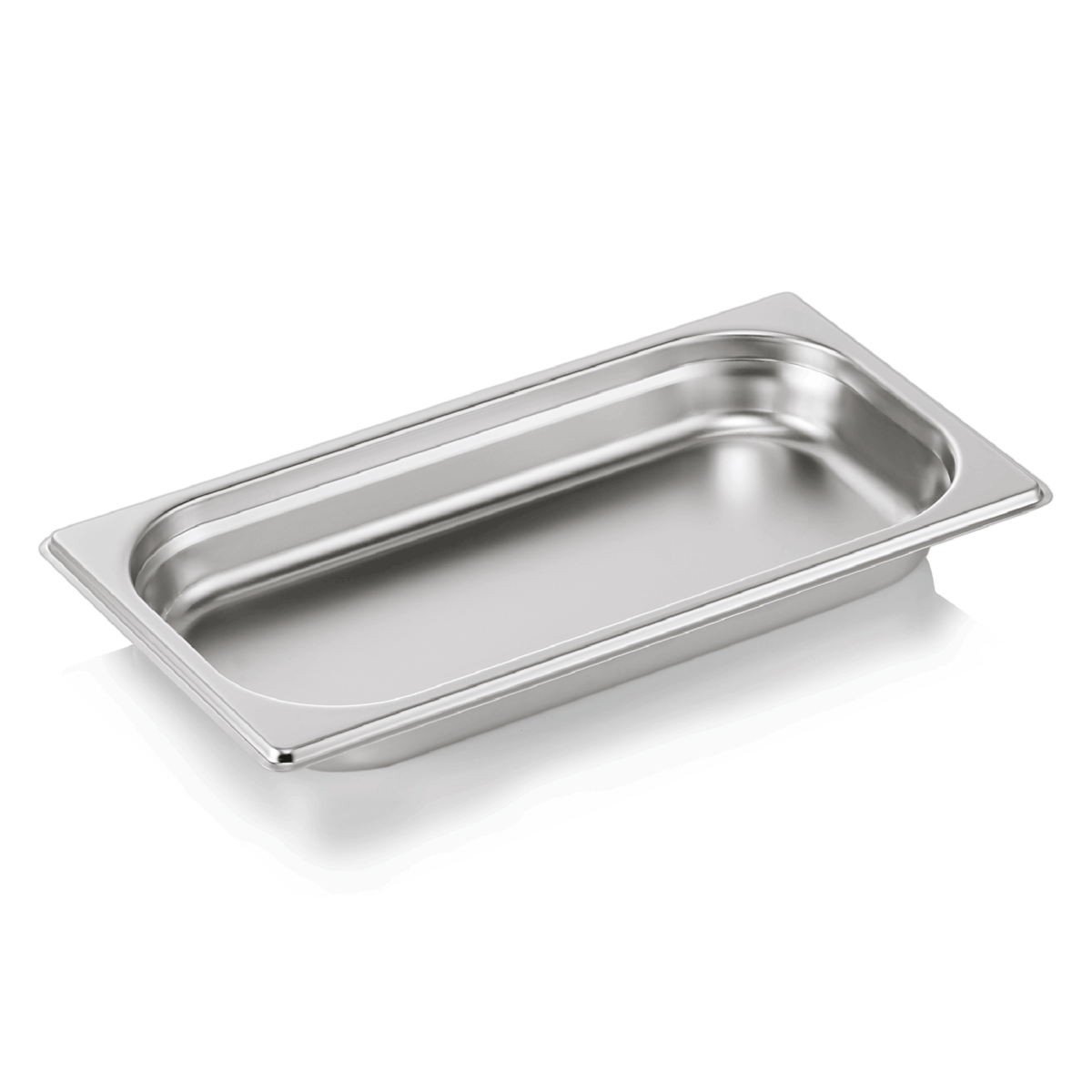 Bac GN 1/3 en Acier au nickel-chrome 1,5 L P 40 mm – Was Germany