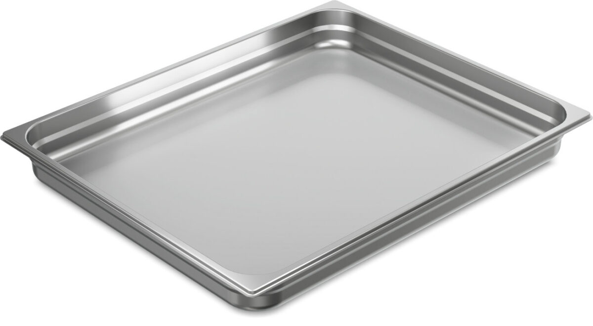 Bac Gastro Inox PRO GN 2/1 – P 20 à 200 mm – Lot de 6 – Pujadas