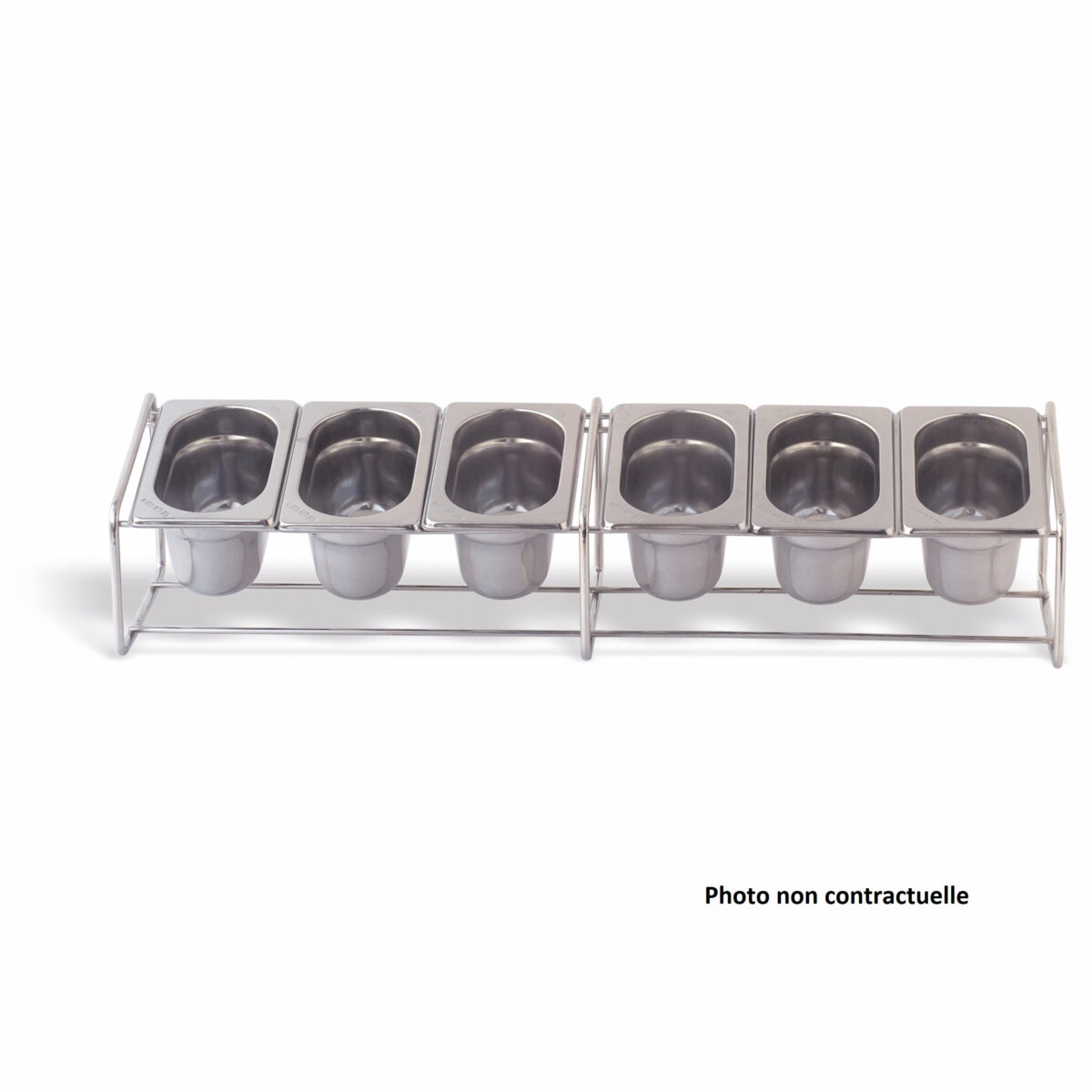Support Inox pour Bacs GN – Pujadas
