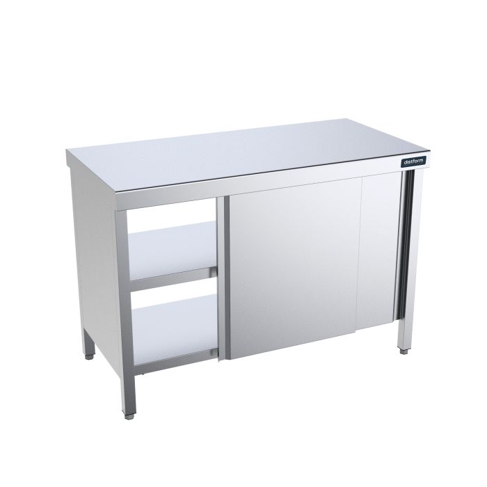 Table Centrale Traversantes Coulissantes avec Portes Profondeur 700mm - Distform – Image 1