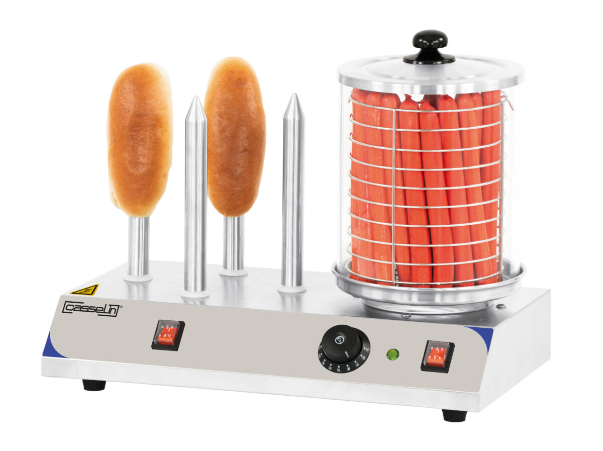 Appareil à hot-dog électrique 4 plots – Casselin