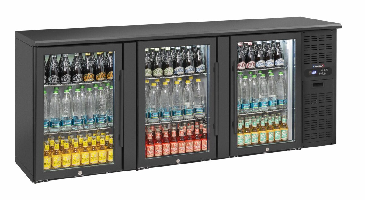 Arrière bar 3 portes vitrées – Casselin