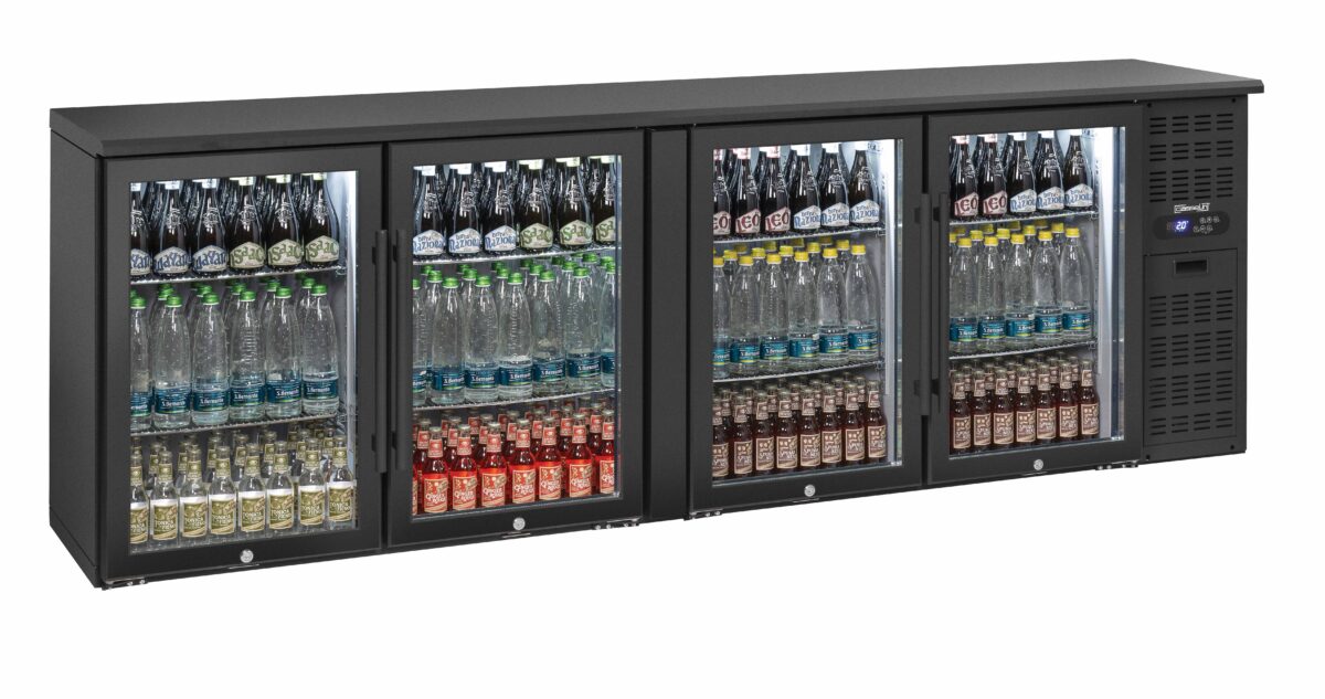 Arrière bar 4 portes vitrées – Casselin