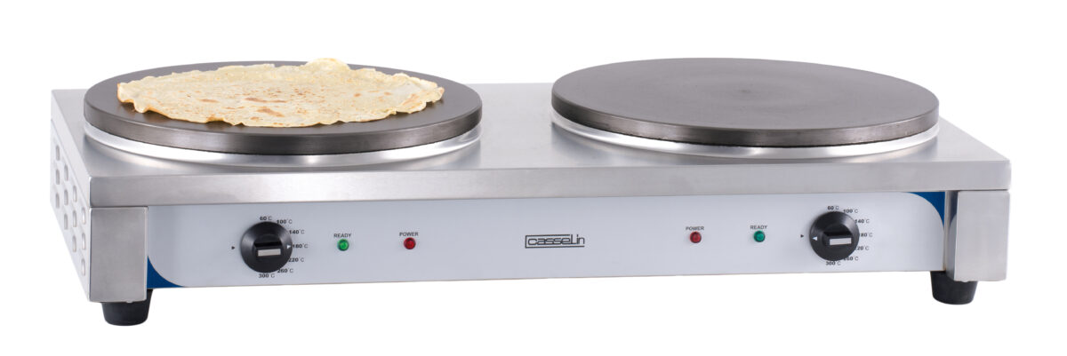 Crêpière double 35 électrique – Casselin
