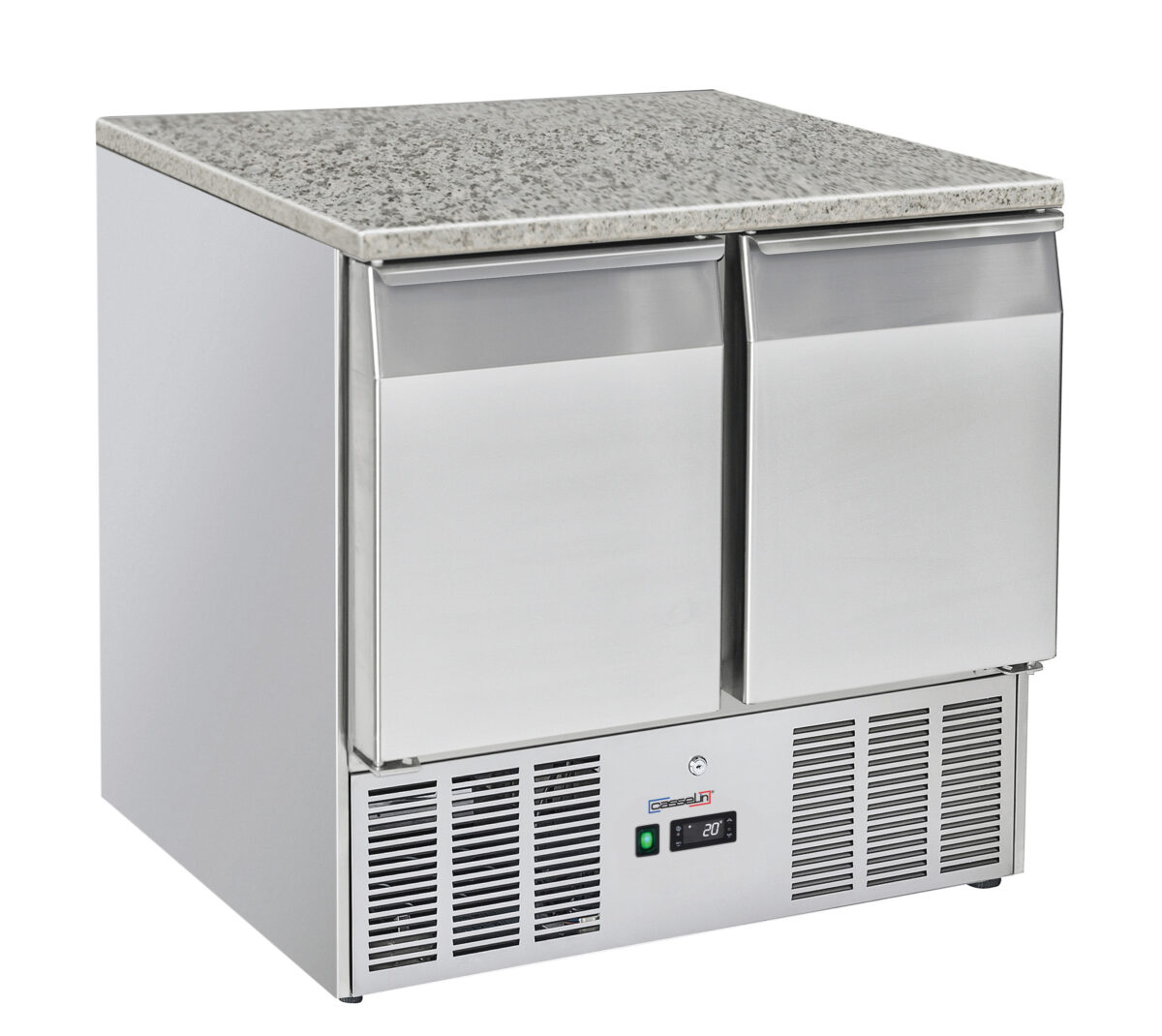 Desserte réfrigérée 2 portes GN 1/1 Granit – Casselin