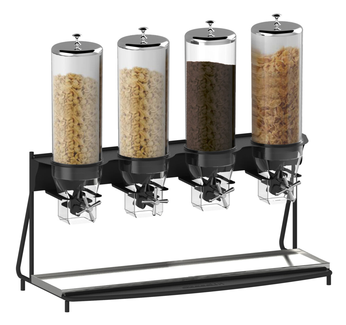 Distributeur de céréales large 4 tubes – Casselin