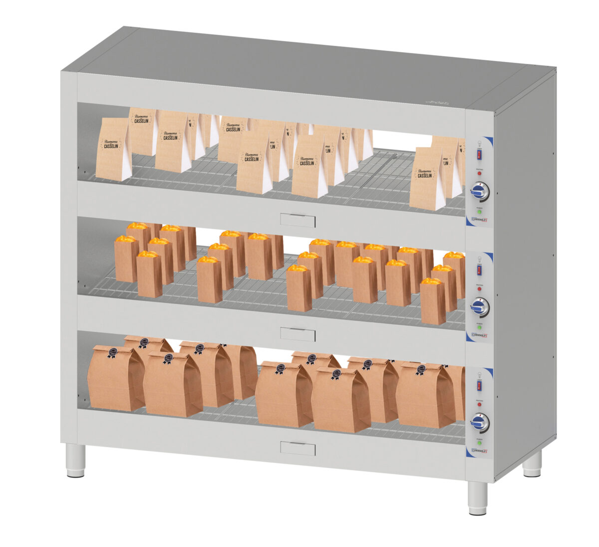 Etagère chauffante 120 – Casselin
