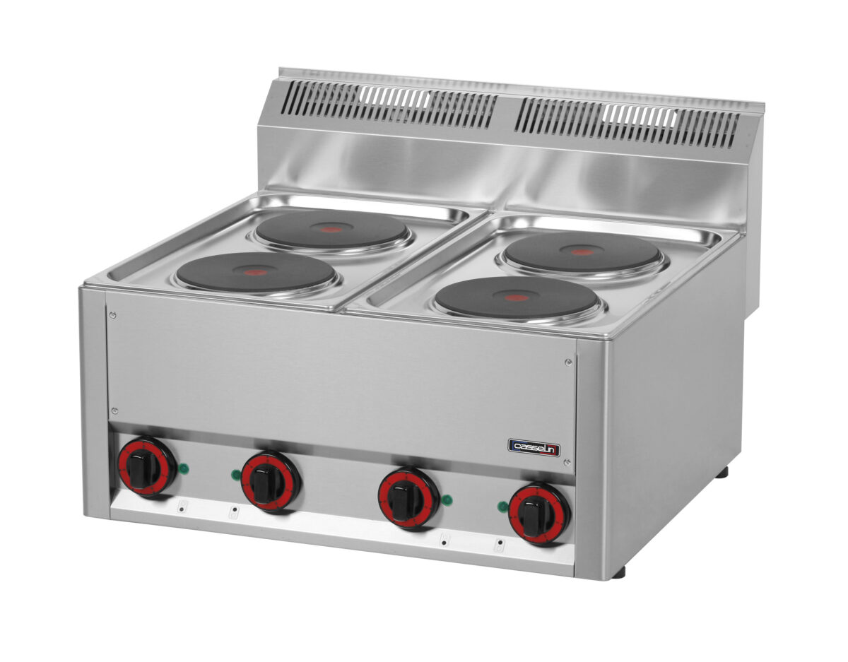 Fourneau électrique à poser 4 feux T 66 – Casselin