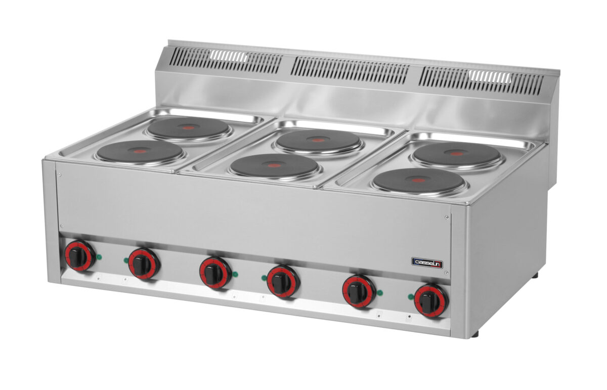 Fourneau électrique à poser 6 feux T 99 – Casselin