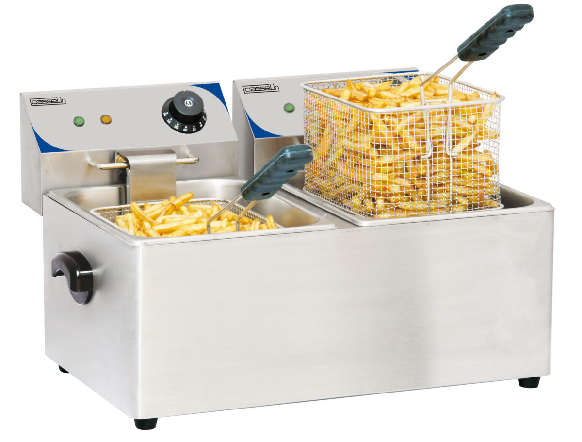 Friteuse électrique 2 x 4 litres – Casselin