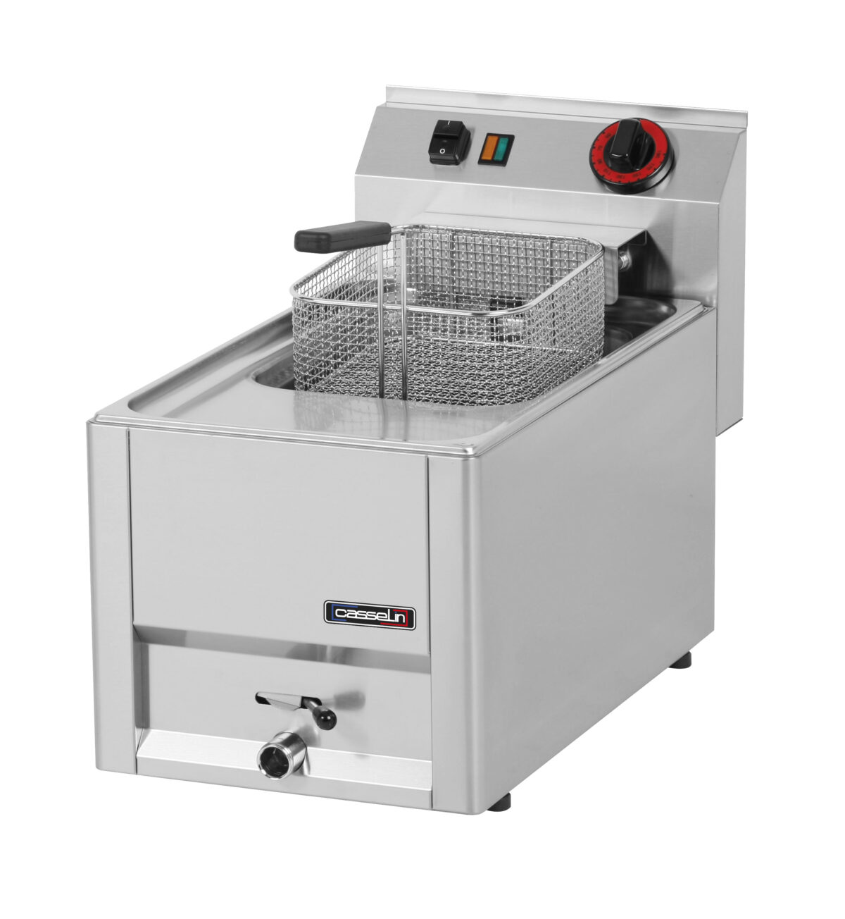 Friteuse électrique à poser avec vanne de vidange 8 litres 33 – Casselin