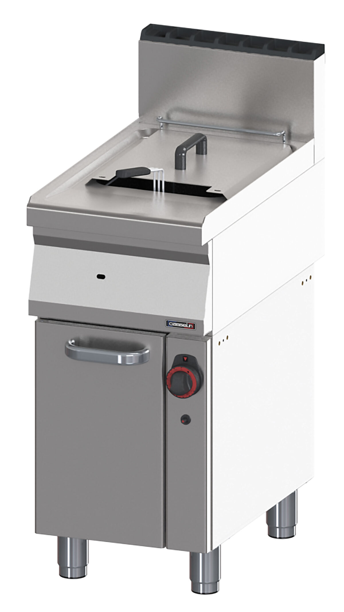 Friteuse gaz avec soubassement 15 litres 40 – Casselin