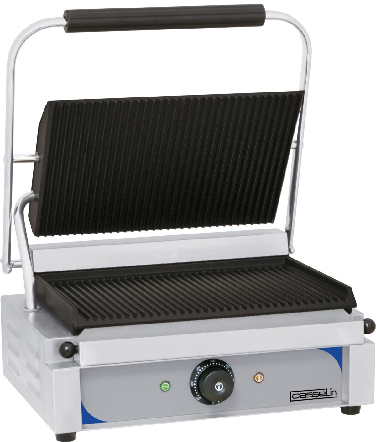 Grill Panini plaques Rainurée – Rainurée – Casselin