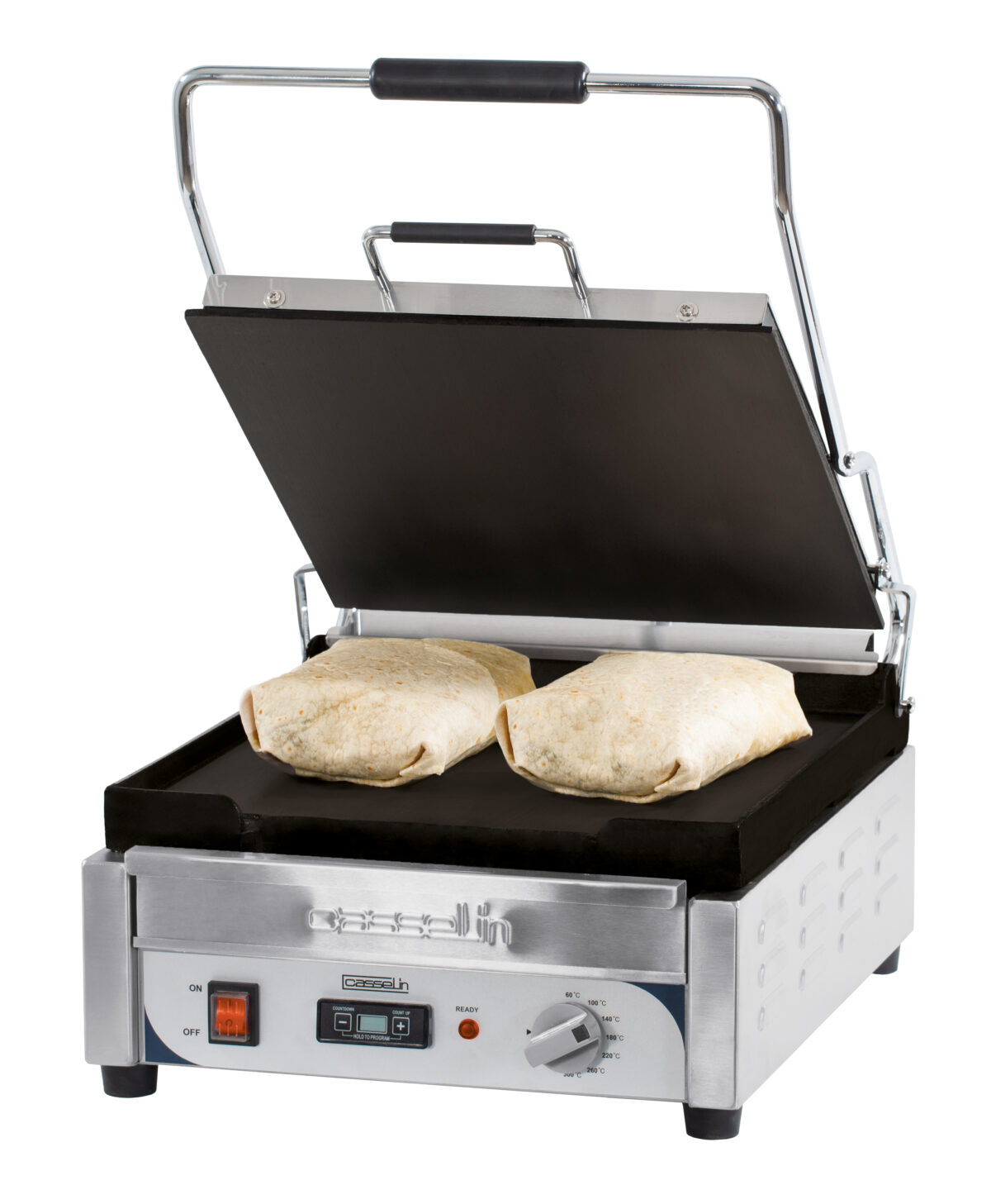 Grill panini XL Premium Lisse-Lisse avec minuteur – Casselin