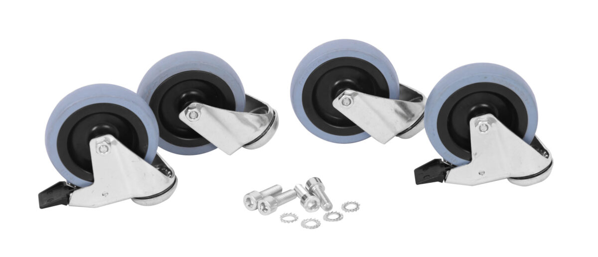 Lot de 4 roues pour soubassement – Casselin