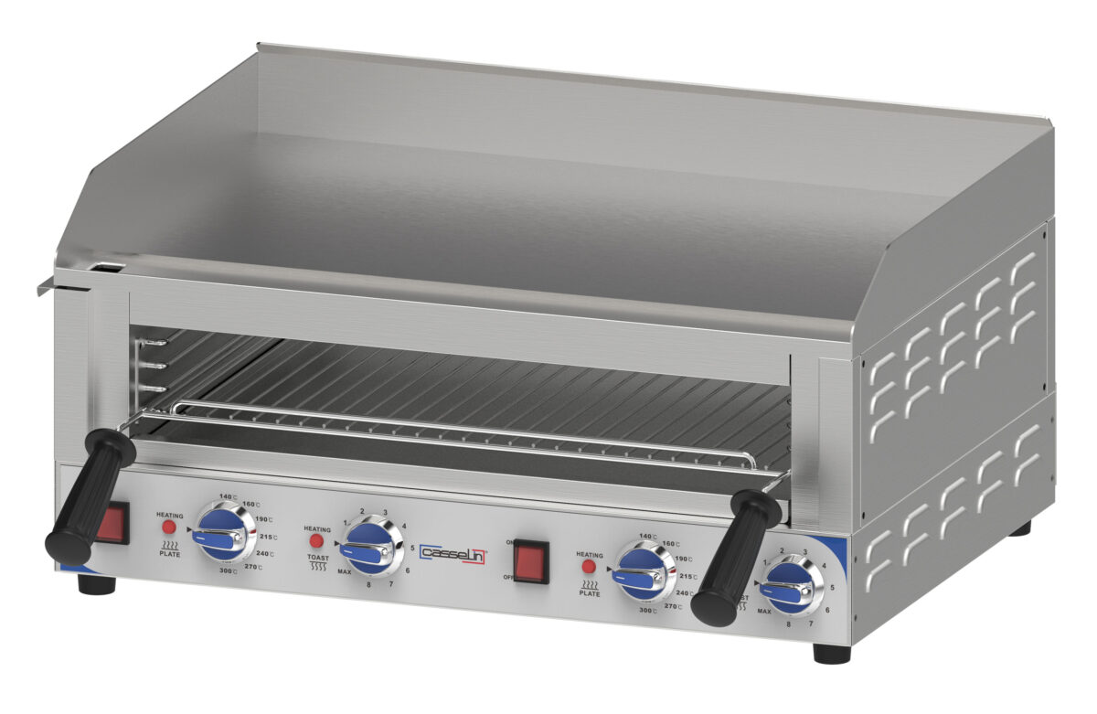 Plaque à snacker avec toasteur intégré 700 – Casselin