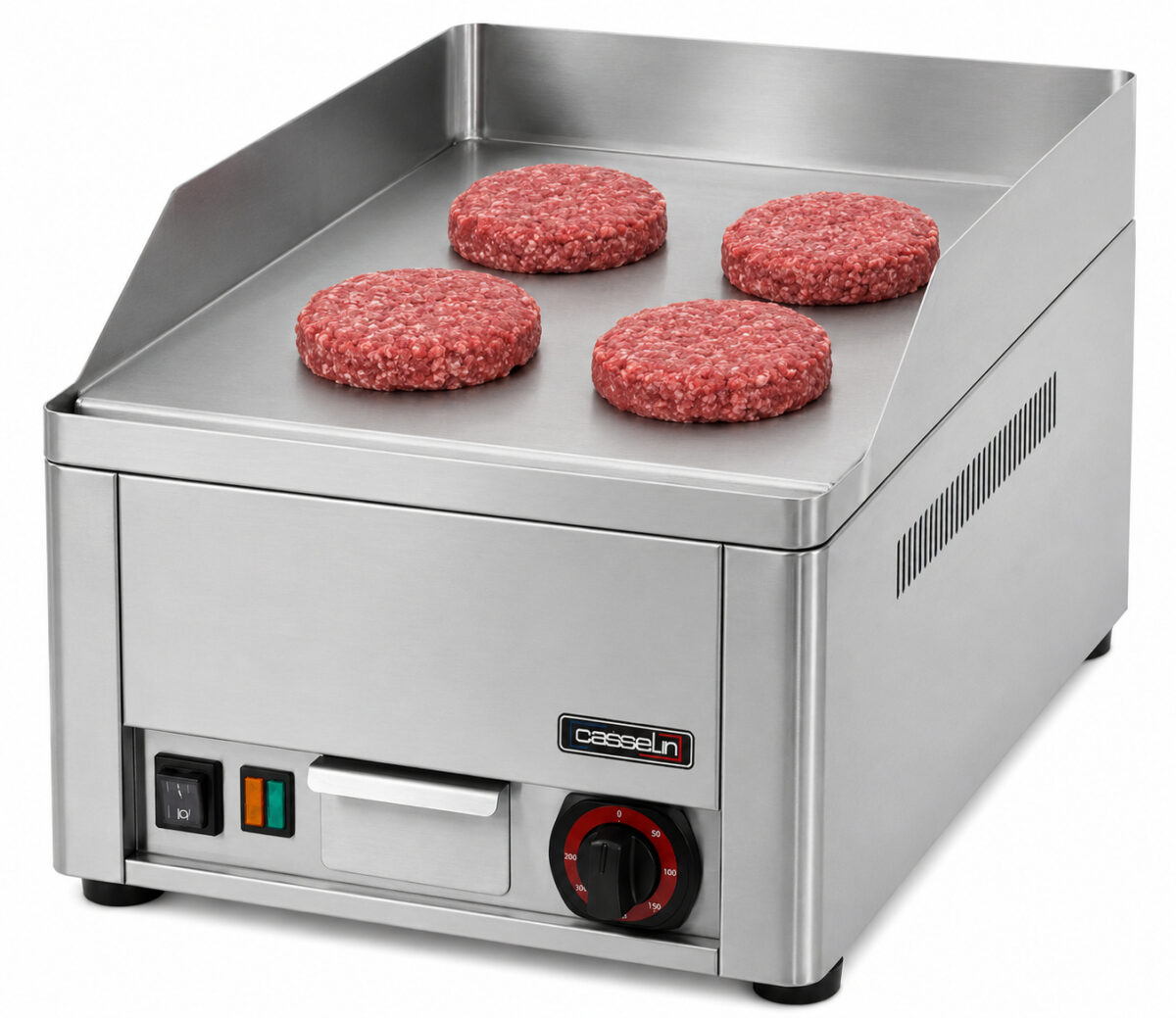 Plaque à snacker Chrome 30 – Casselin