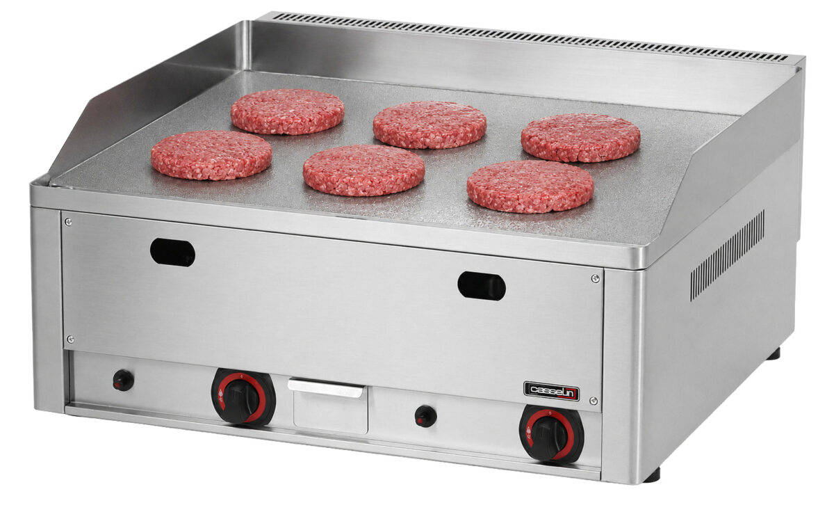 Plaque à snacker Chrome 60 Gaz – Casselin