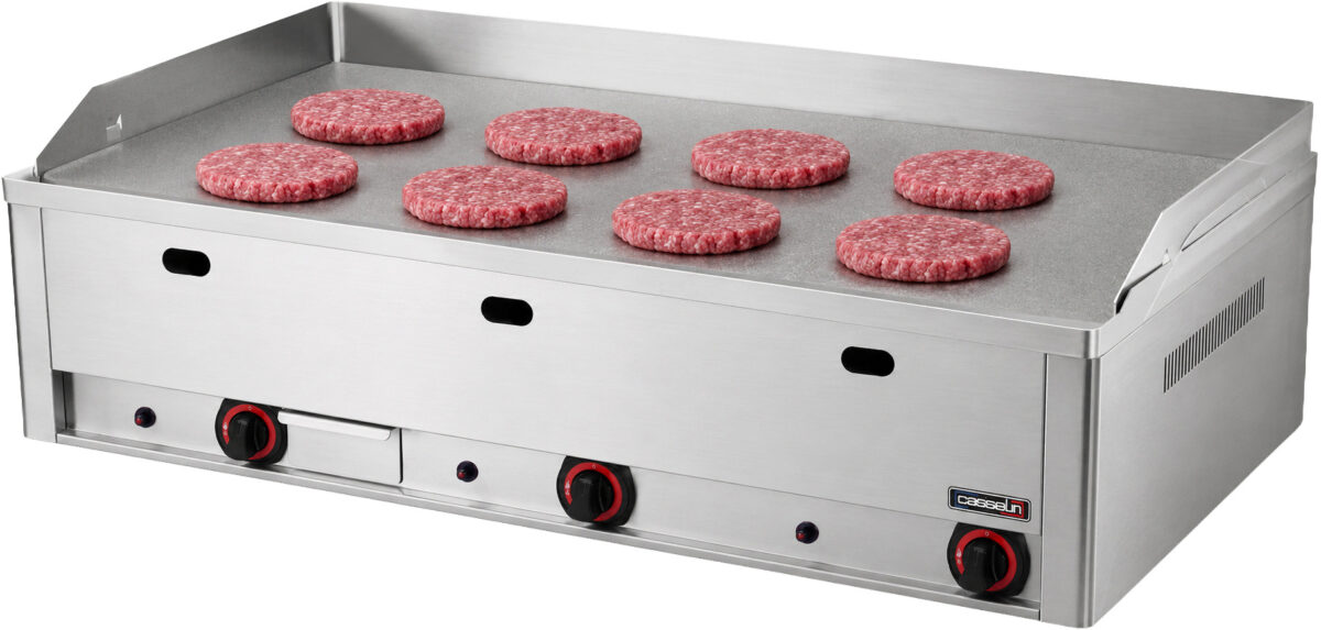 Plaque à snacker Chrome 90 Gaz – Casselin