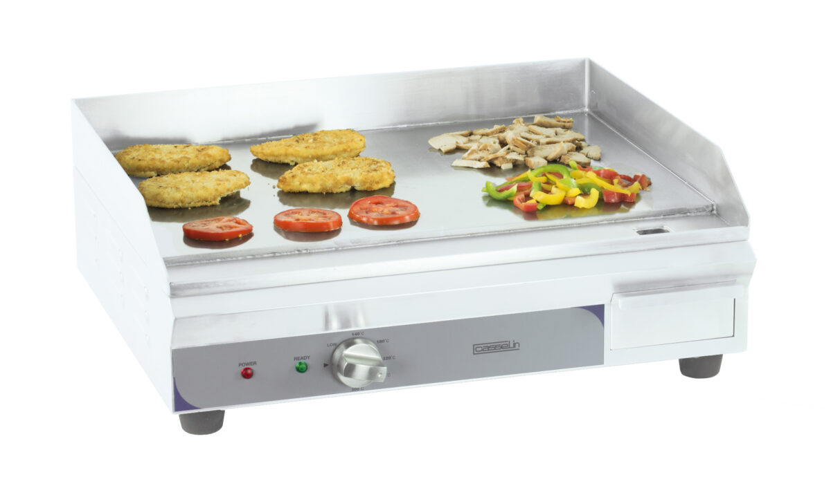 Plaque à snacker électrique premium lisse – Casselin