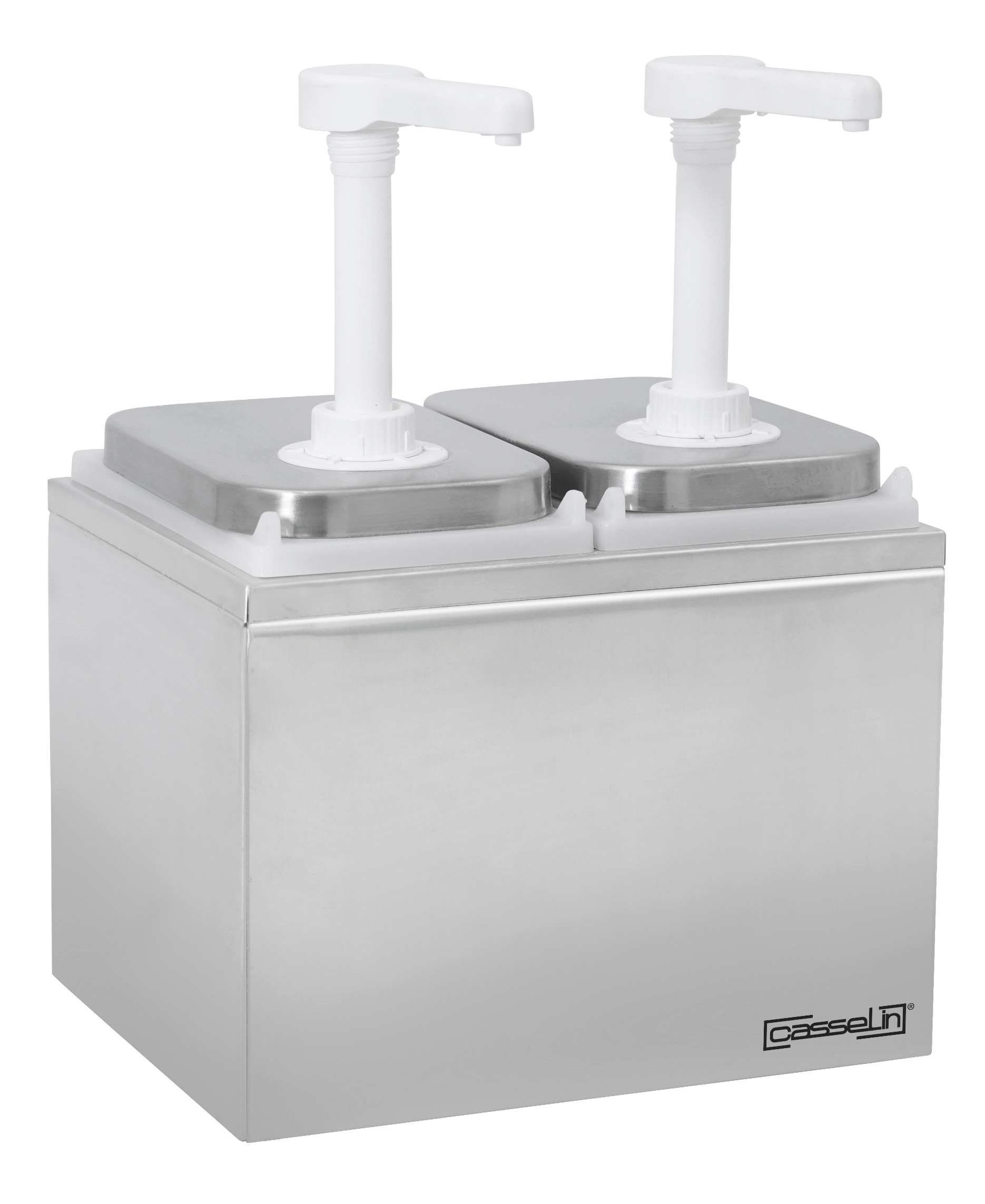 Pompe à sauce neutre 2 x 2L - Casselin Pompe à sauce neutre 2 x 2L - Casselin