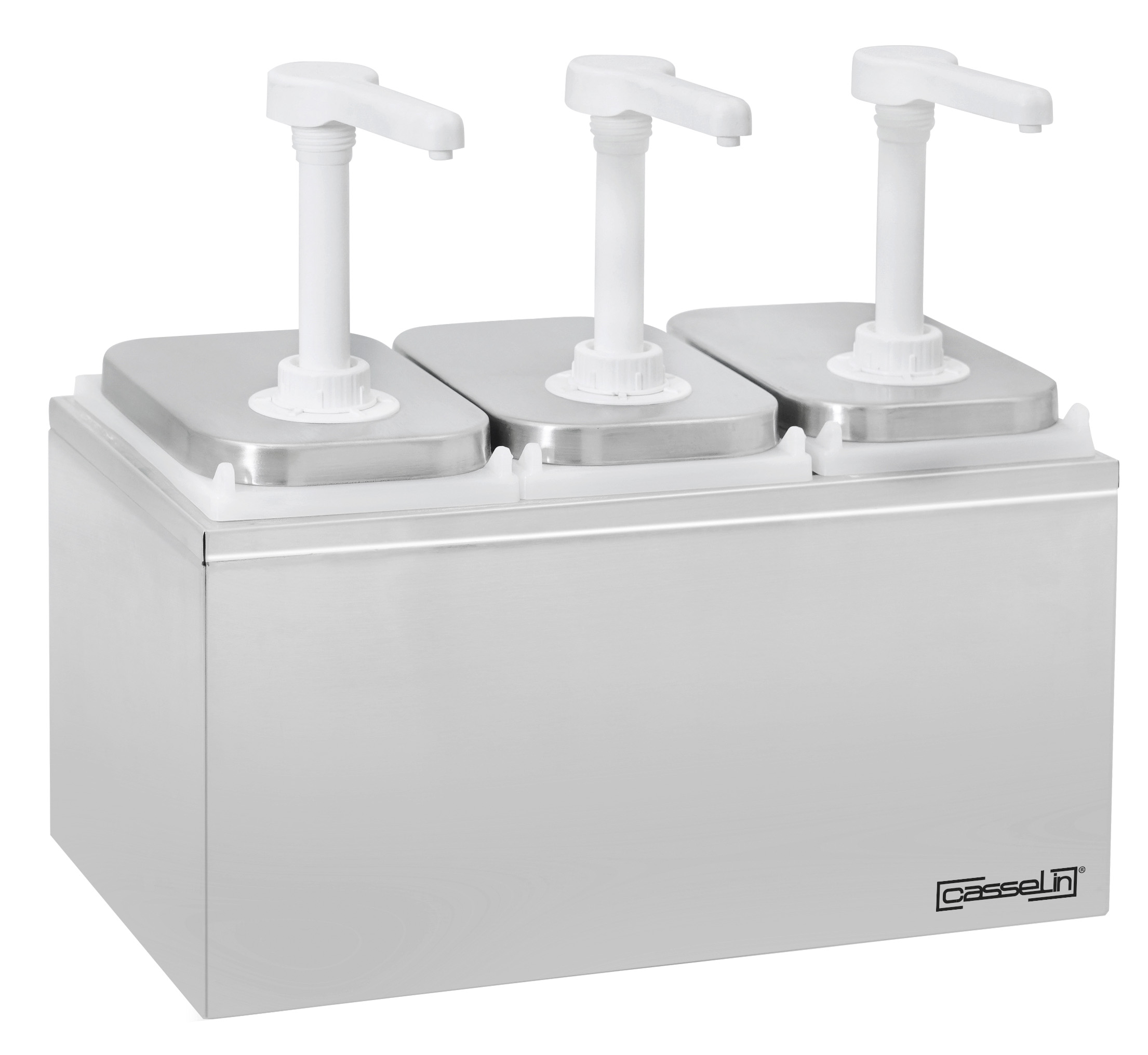 Pompe à sauce neutre 3 x 2L - Casselin Pompe à sauce neutre 3 x 2L - Casselin