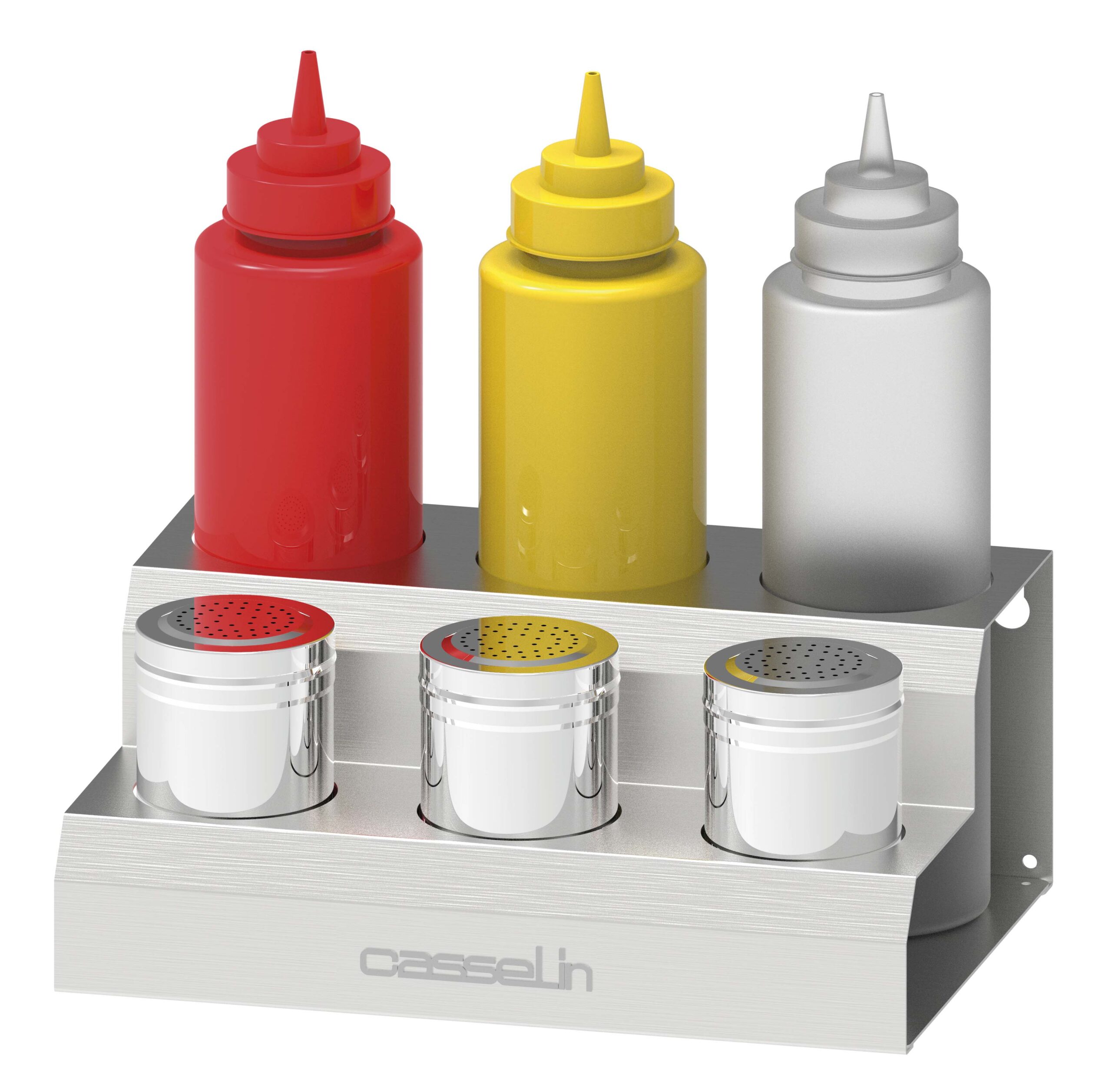 Porte bouteilles à sauce et épices - Casselin Porte bouteilles à sauce et épices - Casselin
