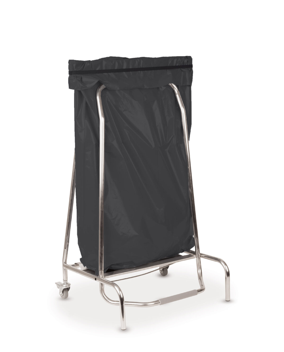 Porte sac poubelle inox 110L – Casselin