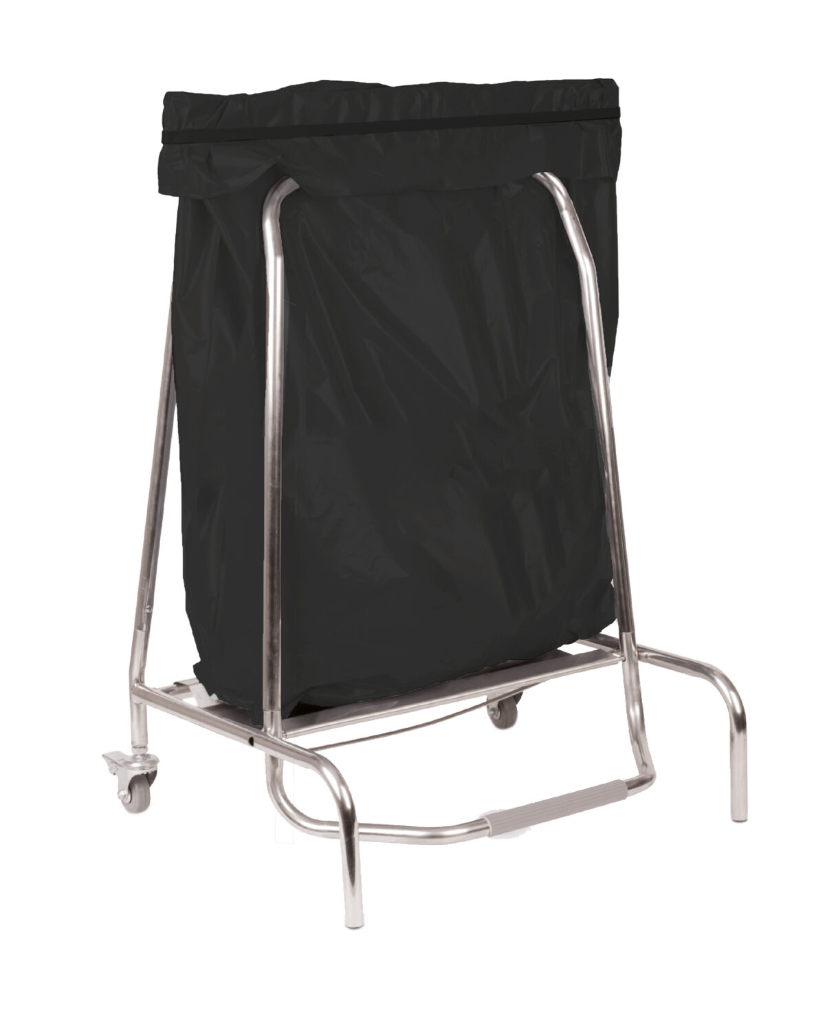 Porte sac poubelle inox 80L – Casselin