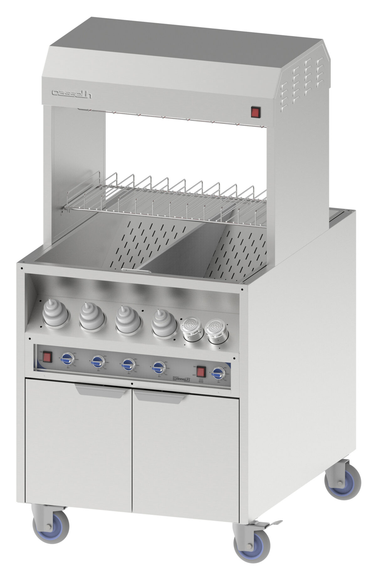 Poste de salage chauffe sauce traversant 800 – Casselin