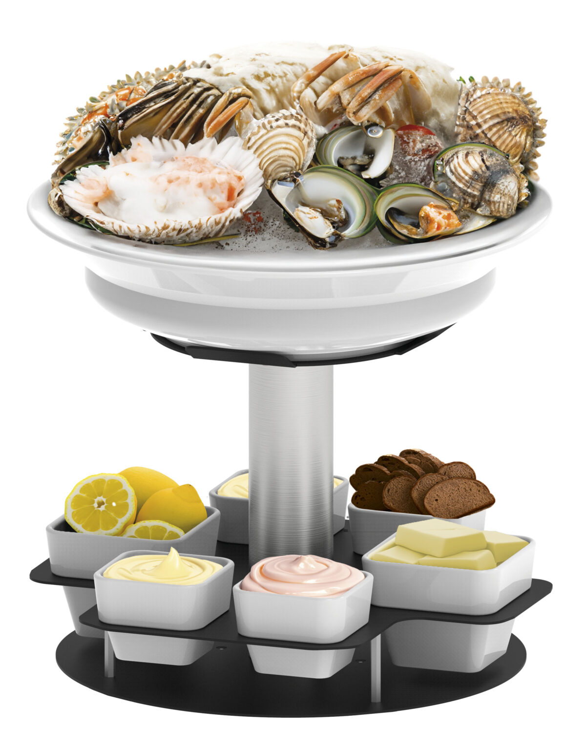 Présentoir à fruits de mer rotatif 2 Fuly – Casselin