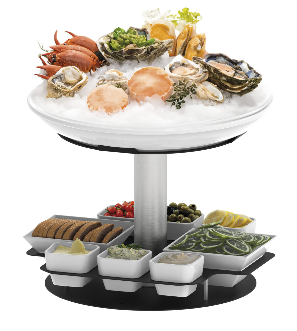 Présentoir à fruits de mer rotatif 3 Fuly – Casselin