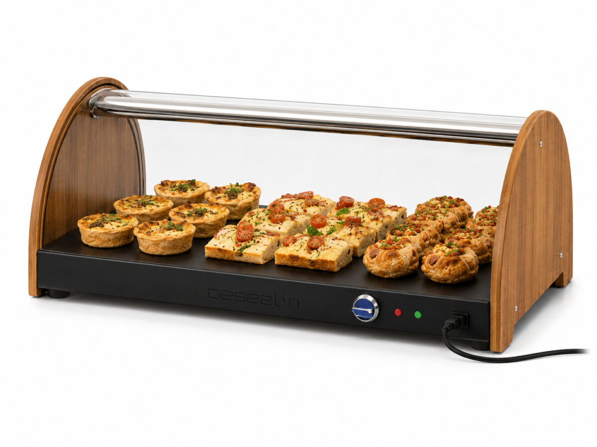 Présentoir buffet chauffant à cloche – Casselin