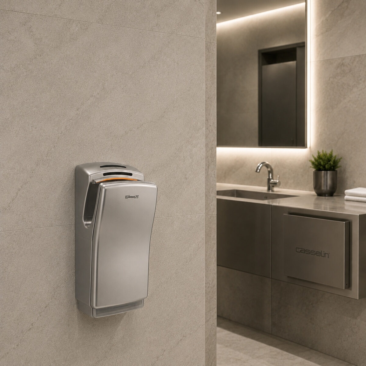 Sèche-mains Jedy Inox – Casselin