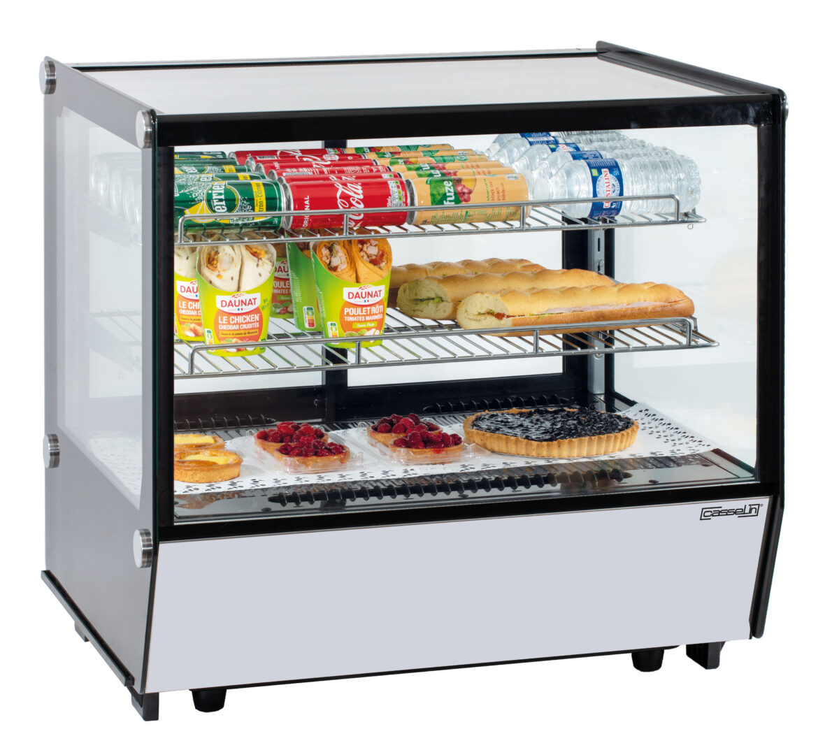 Vitrine réfrigérée 120L encastrée – Casselin