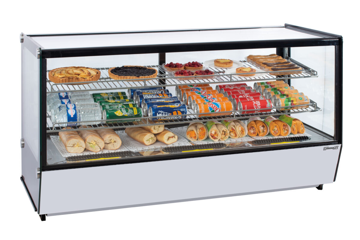 Vitrine réfrigérée 200L encastrée – Casselin