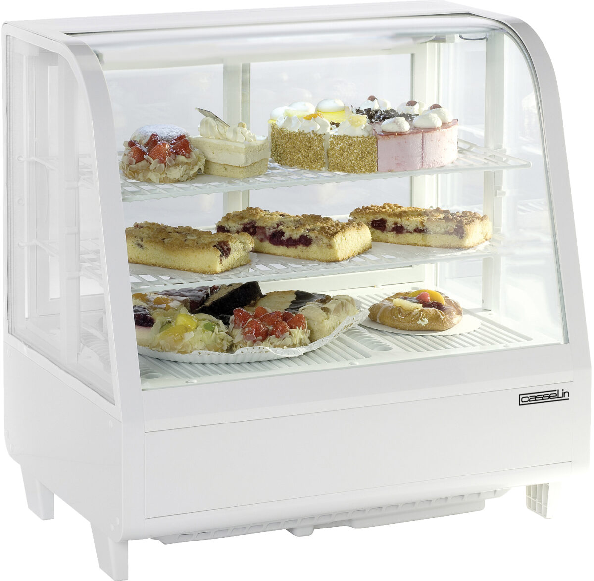 Vitrine réfrigérée à poser 100L Blanche – Casselin
