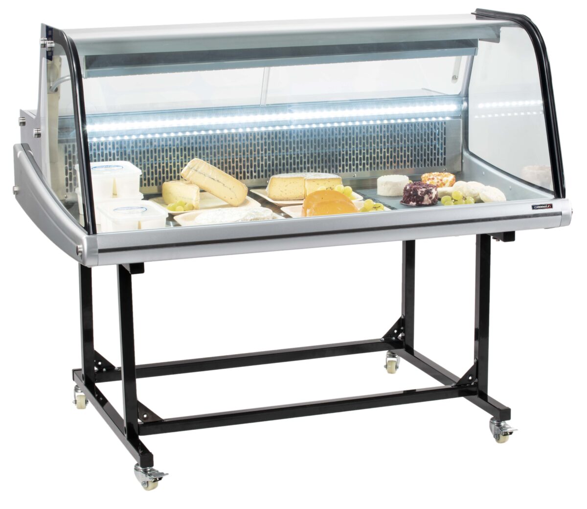 Vitrine réfrigérée de marché 256L sur chariot – Casselin