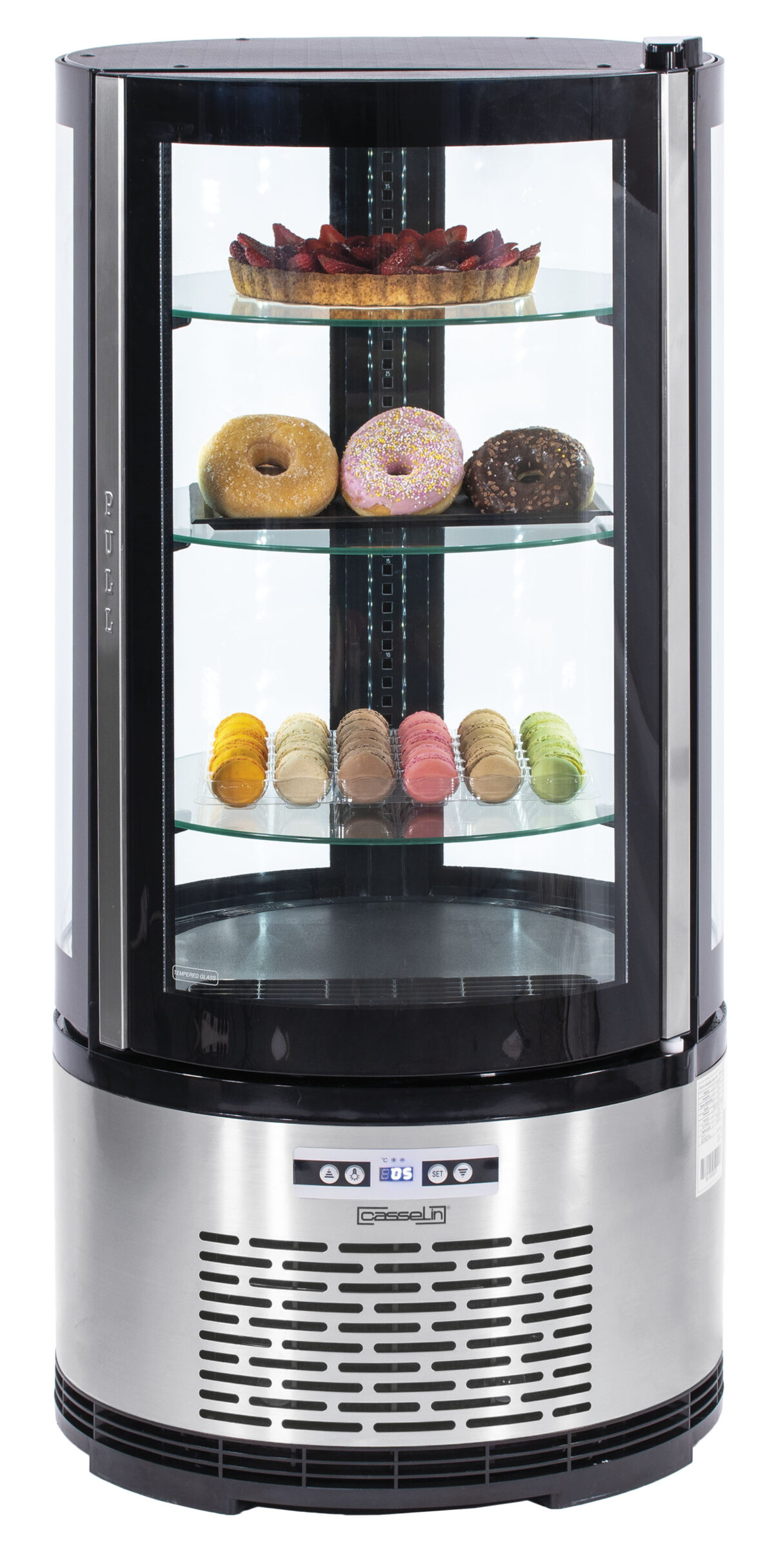 Vitrine réfrigérée ronde 100L – Casselin